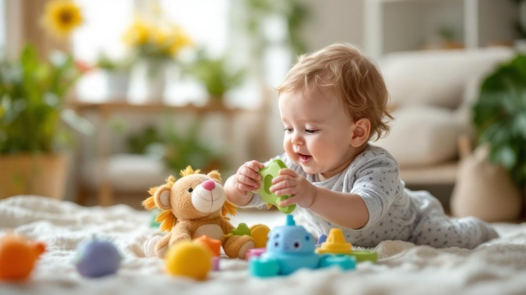 -6 Ay Bebekler İçin Dokunma ve Duyusal Keşif Matı