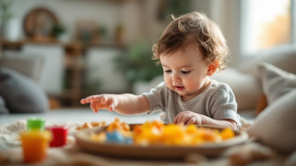 -6 Aylık Bebekler İçin Duyusal Dokunuş Oyunu